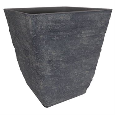 HC 15" Tahoe Square Planter Slate — photo 1 of 2