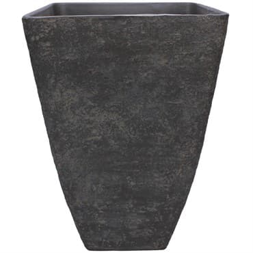 HC 16" Tahoe Square Planter Slate — photo 1 of 2