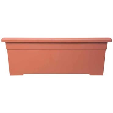 HC 28" Romana Deck Planter Clay Akro Mils — photo 1 of 2