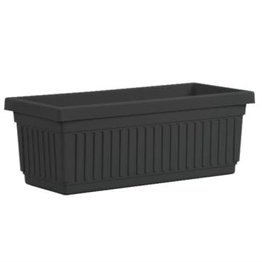 HC 24" Venetian Flower Box Black — photo 1 of 2