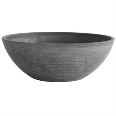 Algreen Valencia 10"x3.75" Bowl Charcoal — photo 1 of 2
