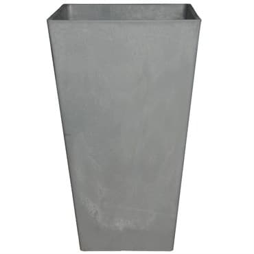 Algreen Valencia 14"x24" Square Planter Concrete — photo 1 of 2