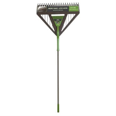 Ames 26" Dual Tine Combo Leaf Rake — photo 1 of 2
