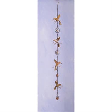 Ancient Graf Hummingbird and Bells Ornament — photo 1 of 2