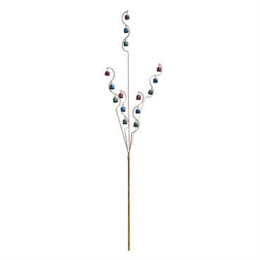 Ancient Graf Multicolor Bell Spiral Garden Stake — photo 1 of 2