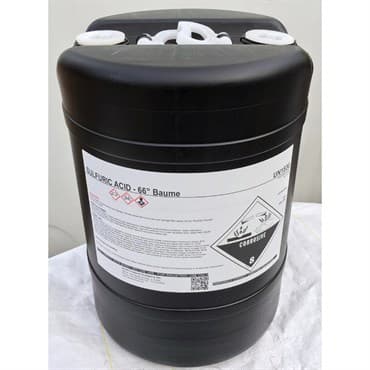 AP Sulfuric Acid 35% 15Gl No Return Drum HAZ (9/Pl) — photo 1 of 2