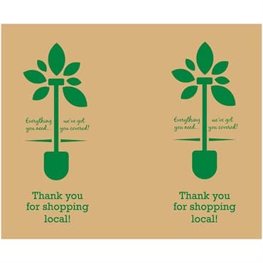 Paper Trunk Liner 38" Thank You 300 Sheets 1100ft Roll Cut to Size — photo 1 of 2