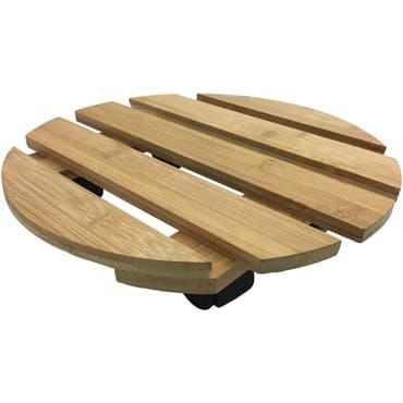 Wagner WPC 11.4 Diam Round Bamboo Caddy — photo 1 of 2