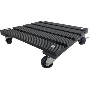 Wagner WPC 11.4"x11.4" Square Plant Caddy Grey — photo 1 of 2