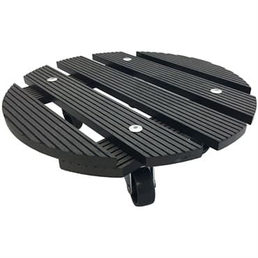 Wagner WPC 11.4 Diam Round Plant Caddy Grey — photo 1 of 2
