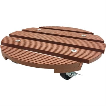 Wagner WPC 11.4 Diam Round Plant Caddy Terracotta — photo 1 of 2