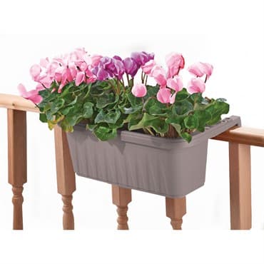 Apollo 24" Driftwood Adjustable Railing Planter — photo 1 of 2