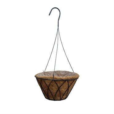 Austram 12" Lotus ProGro Planter Black with Hanger — photo 1 of 2