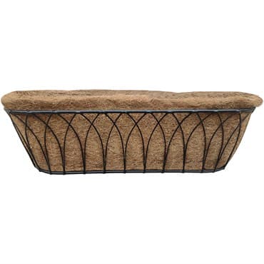 Austram 30" Lotus Trough Planter Black — photo 1 of 2