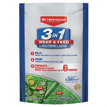 BioAdvanced 10# 3-in-1 Weed & Feed 4M South Lawn — photo 1 of 2