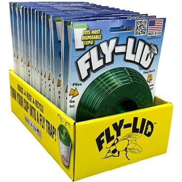 Billy Bob 18pc 2pk Fly Lid Fly Trap Counter Display — photo 1 of 2