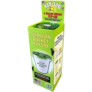 Billy Bob 100pc 5gal Fly Lid Fly Trap Bucket Floor Display — photo 1 of 2