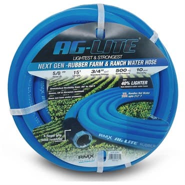 BluBird 5/8"x15' Ag-Lite Rubber Hose — photo 1 of 2