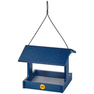 Birds Choice Fly Thru Feeder Recycled Plastic Navy Peony — photo 1 of 2