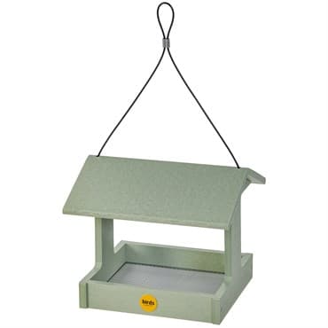 Birds Choice Fly Thru Feeder Recycled Plastic Sage Green — photo 1 of 2