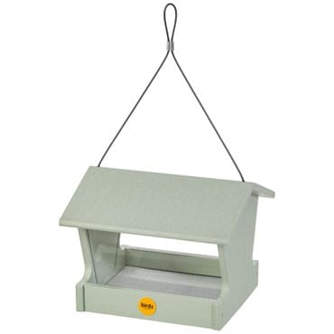 Birds Choice Hopper Feeder Recycled Plastic Sage Green 3# Capacity — photo 1 of 2