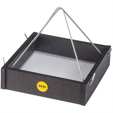 Birds Choice Hanging Tray Recycled Plastic Bristol Black — photo 1 of 2