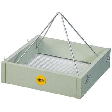 Birds Choice Hanging Tray Recycled Plastic Sage Green — photo 1 of 2