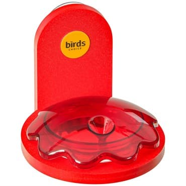 Birds Choice Window Mount Hummingbird Feeder Recycled Plastic Red — photo 1 of 2