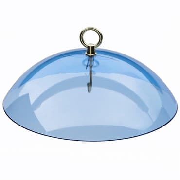 Birds Choice 10" Acrylic Protective Dome Feeder Cover Blue — photo 1 of 2