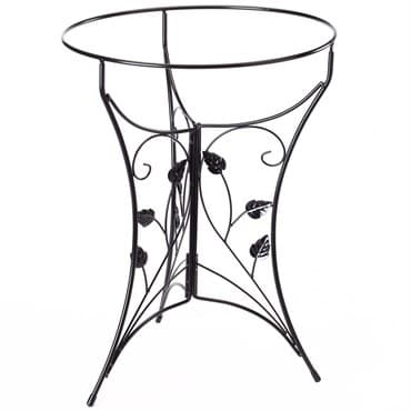 Birds Choice Metal Bird Bath Stand with Legs Ivy Leaf — photo 1 of 2