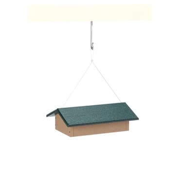 Birds Choice Double Upside Down Suet Feeder Recycled Plastic Tan & Green — photo 1 of 2