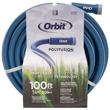 Orbit 100'x5/8" Polyfusion Garden Hose — photo 1 of 2