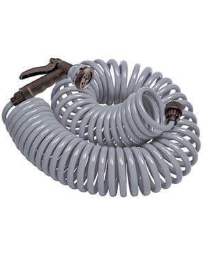 Orbit 50' Coil Hose with Nozzle Grey — photo 1 of 2
