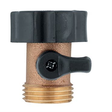 Orbit Brass Shut-Off Coupling — photo 1 of 2