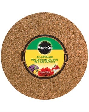 Miracle Gro 4" Cork Saucer — photo 1 of 2