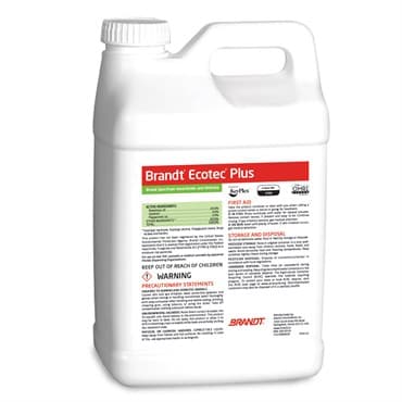 Brandt Ecotec Plus 2.5gl (2/cs) OMRI ( rosemary, peppermint oils ) HAZ VIA AIR/WATER — photo 1 of 2