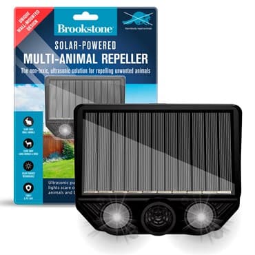 Brookstone Solar Powered Ultrasonic Animal Repeller — photo 1 of 2
