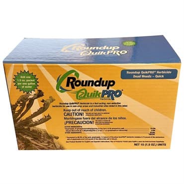 RoundUp QuikPro Pack of 15 x 1.5oz Pouches (2/CS) ( Glyphosate, Diquat dibromide ) — photo 1 of 2