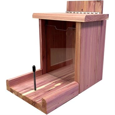 Pennington Cedar Dual Squirrel Feeder — photo 1 of 2
