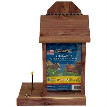 Pennington Cedar Critter Feeder — photo 1 of 2