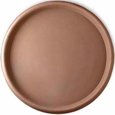 Crescent 19.7" Round Universal Saucer Weathered Terracotta — photo 1 of 2