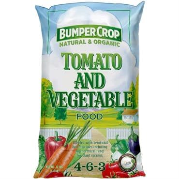 Master Nursery 12# Bumper Crop Tomato & Vegetable 4-6-3 — photo 1 of 2
