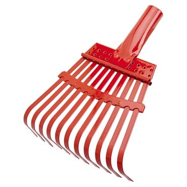 Corona 8" Fixed Tine Leaf Rake Head — photo 1 of 2