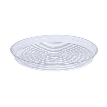 CWP 14" Clear Vinyl Plant Saucer — photo 1 of 2
