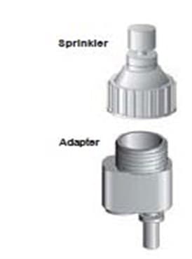 Netafim 1/2in MPT x Male MicroNetafim Adapter 25/BG — photo 1 of 2