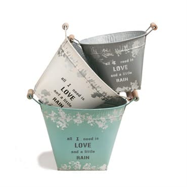 Deer Park All I Need Metal Containers Set Of 3 — photo 1 of 2