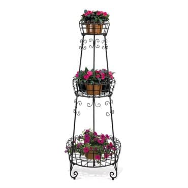 Deer Park 3 Tier French Planter Black — photo 1 of 2