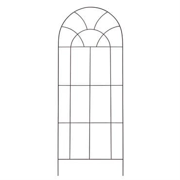 Deer Park 72" x 30" Arch Trellis Black — photo 1 of 2