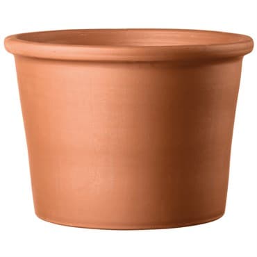 Deroma 3.39" Cylinder Pot Terra Cotta Case Pack — photo 1 of 2