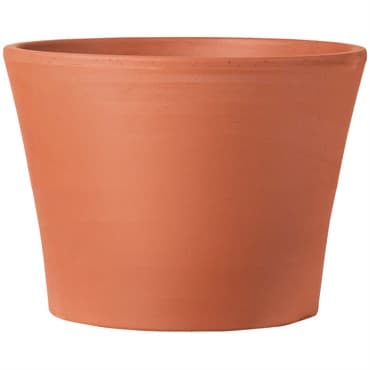 Deroma Half Cone 4.3" Pot Terra Cotta Case Pack — photo 1 of 2